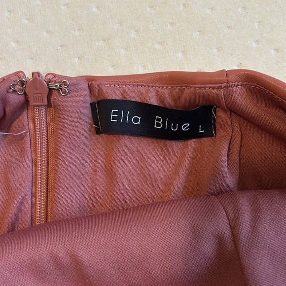 Rust Mini Dress - Picture 3 of 8